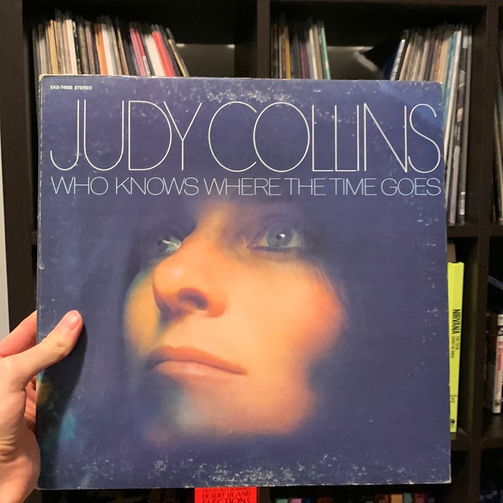 Judy Collins who knows where Time goes vinyl country/folk singer